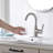 Single-handle Bathroom Faucet with Drain Assembly