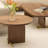 Nova Solid Wood Top Single Coffee Table-100748832-100748834