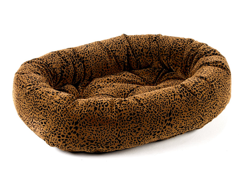 Lit pour chien impression donut, Grand (l 42 po x P 32 po x H 7 po), Animal urbain