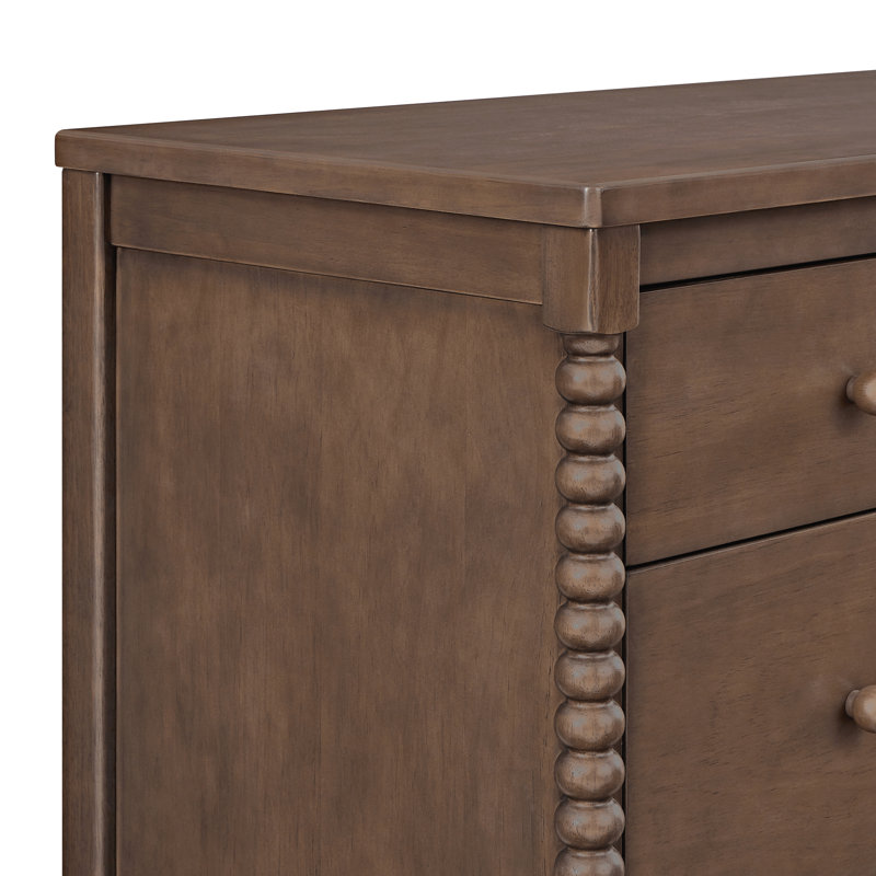 Saint Changing Table Dresser, Teak Brown