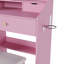 Coiffeuse à DEL rose avec tabouret, miroir 3 couleurs et concentrateur électrique-314519779