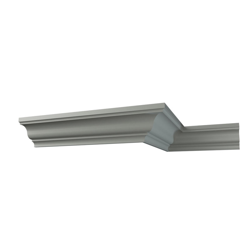 Adeline 96" Gray Polyurethane Crown Moulding