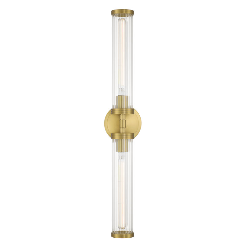 Touete 29'' LED Aged Brass Sconce, Gold