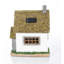 Miniature féerique jardin solaire maison en pierre anglaise