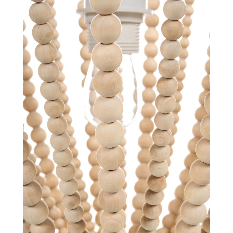 1 Light Chandelier, 40 cm H x 34 cm W x 34 cm D