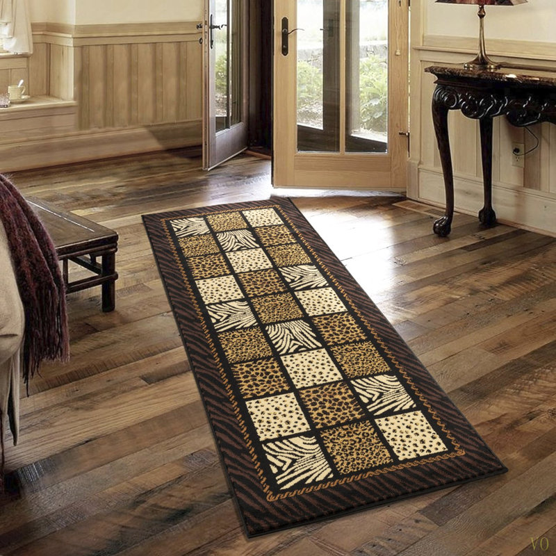 Tribes 2 Ft. 7 In. X 7 Ft. 3 In. Animal Print Area Rug, Runner 2'7" x 7'3"