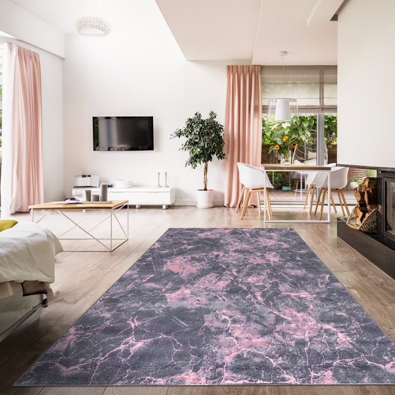 Solid Colour Area Rug, Rectangle 160 x 230 cm
