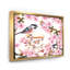 Tasse à thé oiseaux et fleurs - Peinture sur toile-59761566-59761568