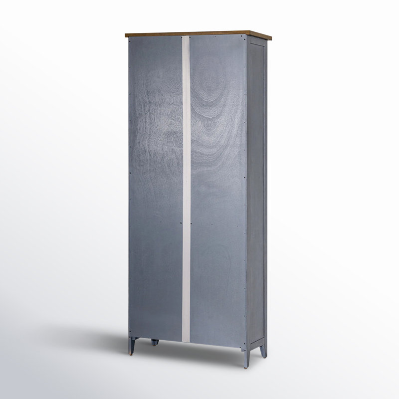 Vivienne Bookcase, Blue / Brown