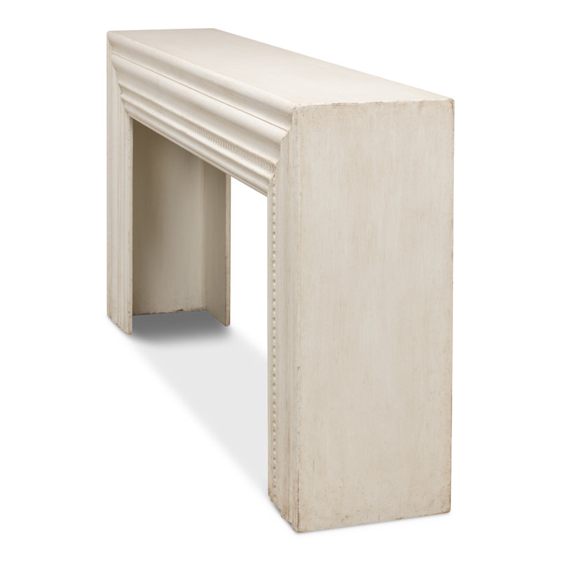 Mantel 72'' W Console Table, White