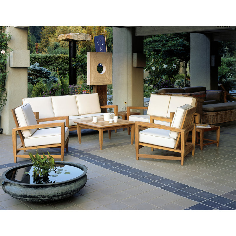 Amalfi Outdoor Square Teak Coffee Table