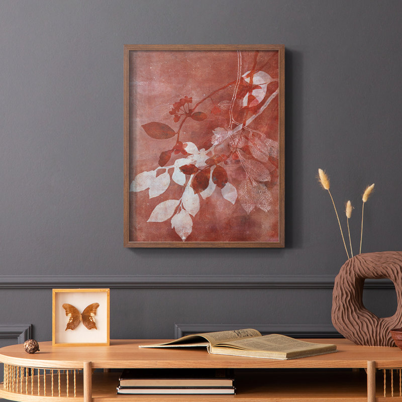 «Branching Out», impression encadrée en bois massif, Brun, H 28 po x l 22 po