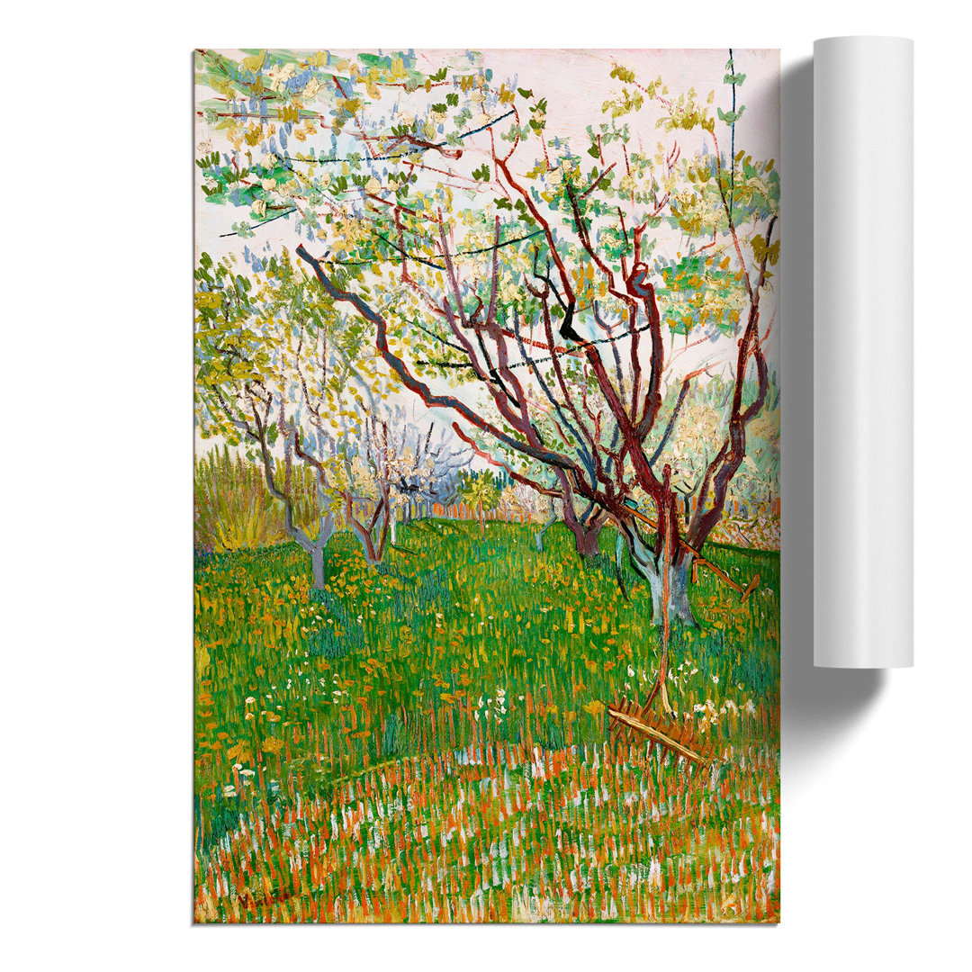 The Flowering Orchard by Vincent van Gogh - Frameless Print