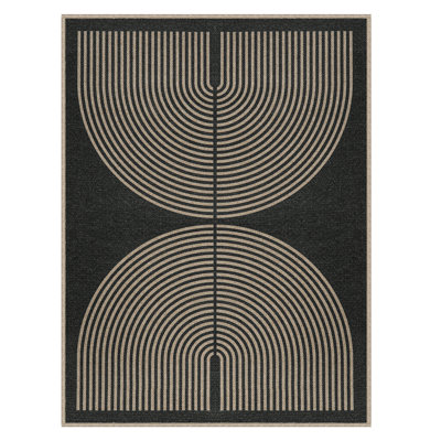 Modern Rainbow Outdoor Easy Jute Rug Area Rugs Living Room Patio Rug Farmhouse Indoor Carpet