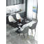 2x Attley Polyurethane Upholstered Dining Chair