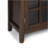 Acadian 39 Inch Wide  Wood Transitional Storage Cabinet In Natural Aged Brown-1755881271
