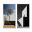 «Mimalisme», ensemble de 2 reproductions d'art sur toile-990593132-990593133