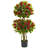 48'' Faux Ficus Topiary in Ceramic Planter