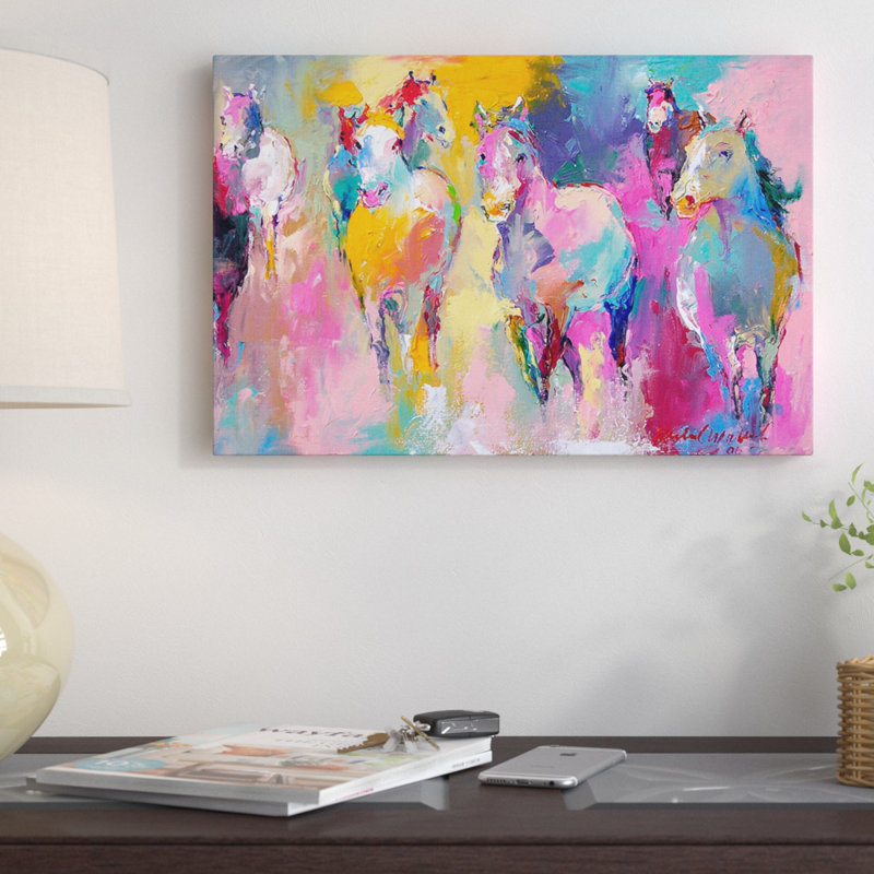 'Wild' Graphic Art Print, 18" H x 26" W x 1.5" D, Classic Wood Framed Canvas