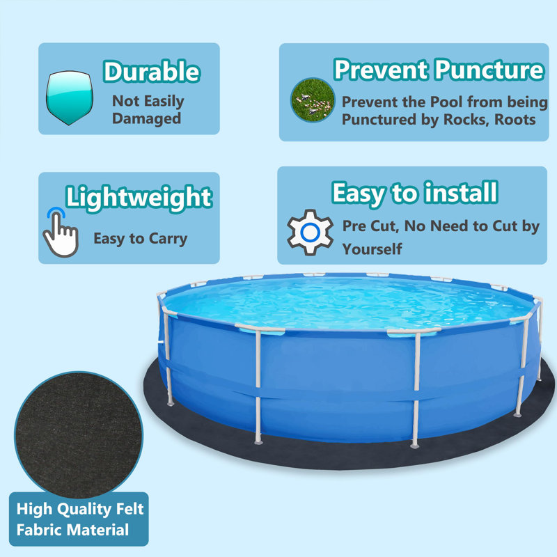 18ft Round Pool Liner Pad