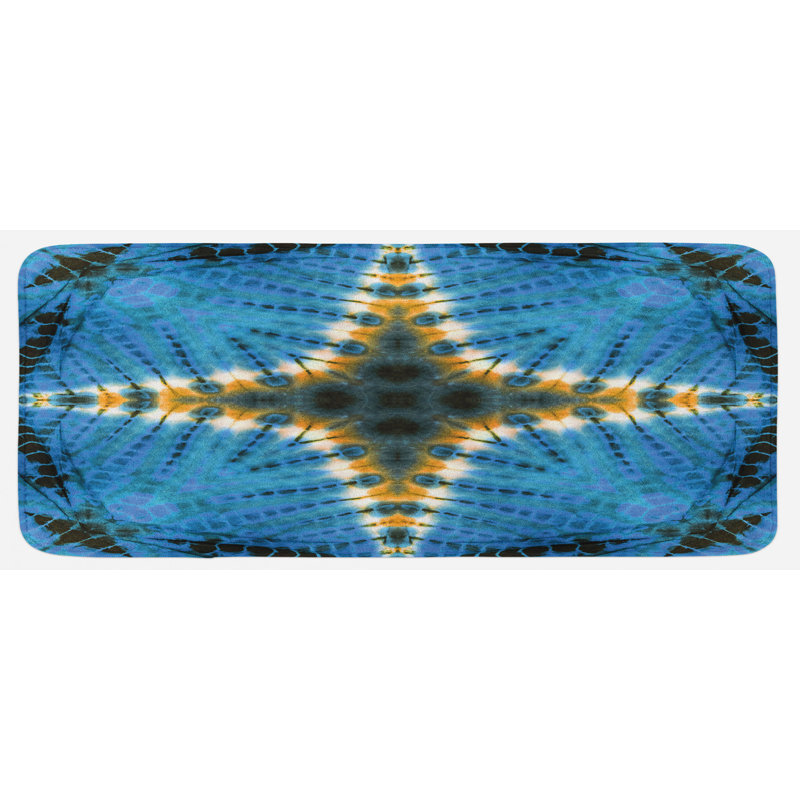 Traditional Polyester Kitchen Mat