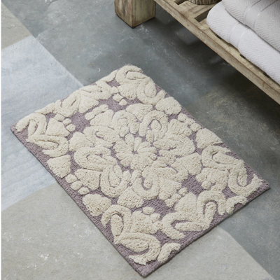 Tapis pour salle de bain 100% coton 1885 g / m² avec endos en latex antidérapant Danmat Danmat