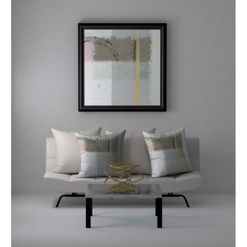Magnifique housse de coussin décorative carrée/insert, 24" X 24"