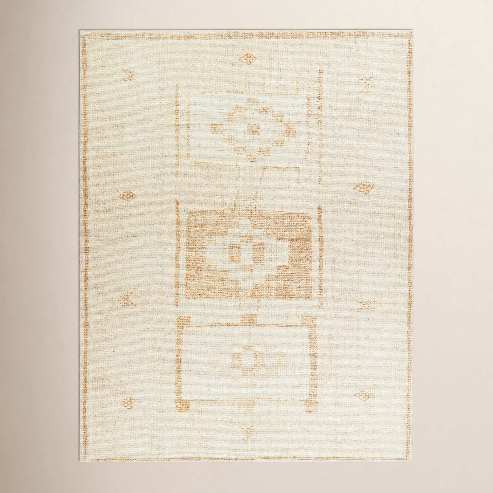 Becki Owens x Livabliss Solana Oak Ivory Rug, Rectangle 7'10" x 10'