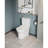 1.1/1.6 GPF Elongated Comfort Height Floor Mounted One-Piece Toilet, CUPC Certified, Watersense Cetified, Ceramic, White Color, Soft Close Seat