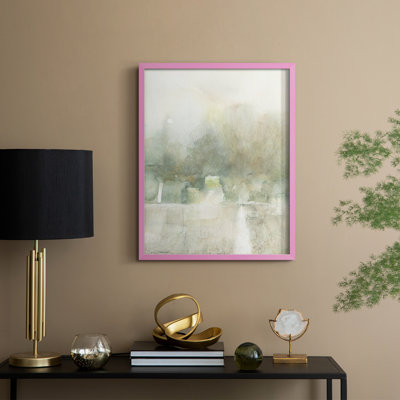 Gentle Path II Framed Print - Solid Wood