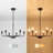  Liseli 6 - Light Dimmable Classic / Traditional Black Chandelier for Dining Room Kitchen Island Foyer Entryway-22.24"W x 74.8"H-275758078