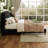 Chenille Upholstered Wingback Platform Bed Frame with Tall Headboard-945098451-945098449