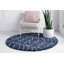Paquette Geometric Shag Area Rug-2025260272
