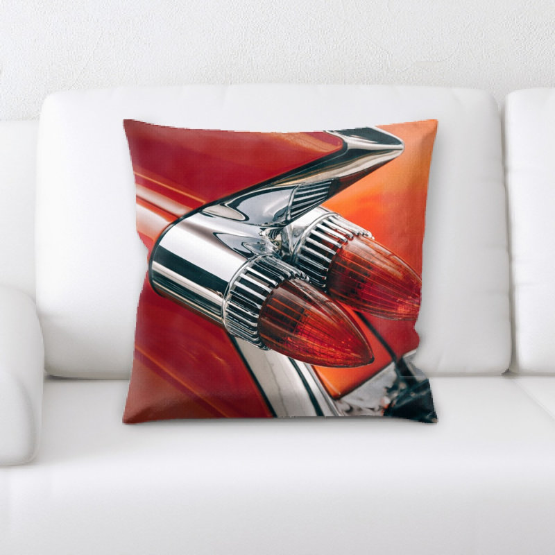 Microsuede Throw Pillow