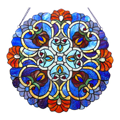 Panneau de vitrail tiffany