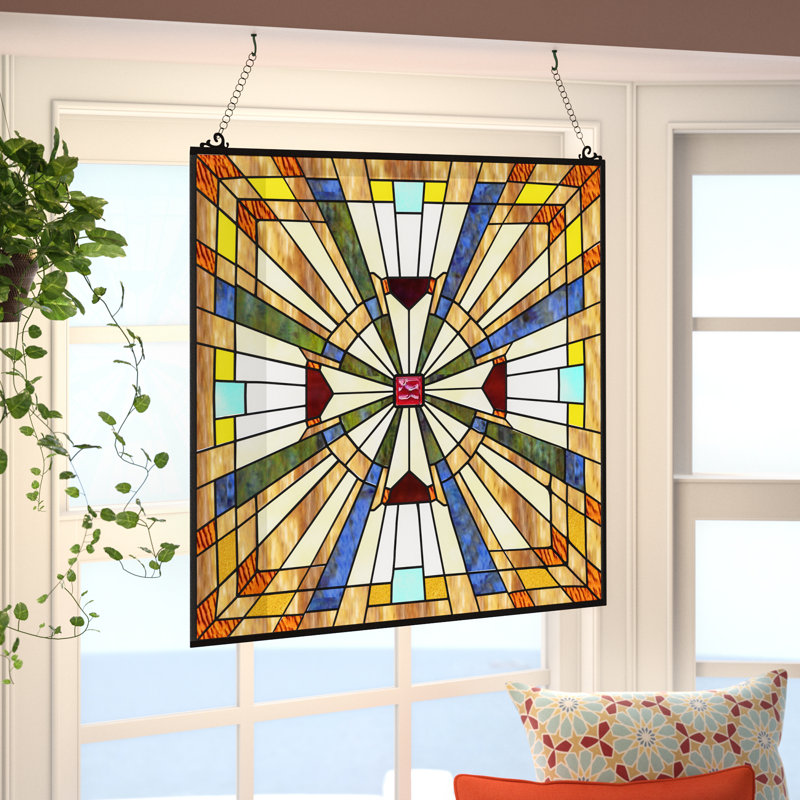 Charlotte Abstract Window Panel