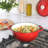 Gibson Home Addlestone 2.65 Quart Enamel Cast Iron Dutch Oven - Red