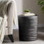 Table d'appoint en pierre / béton-710937821