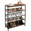 Rangement à chaussures en métal 12 paires