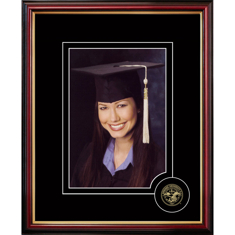 Cadre photo portrait diplômé universitaire Gonzaga