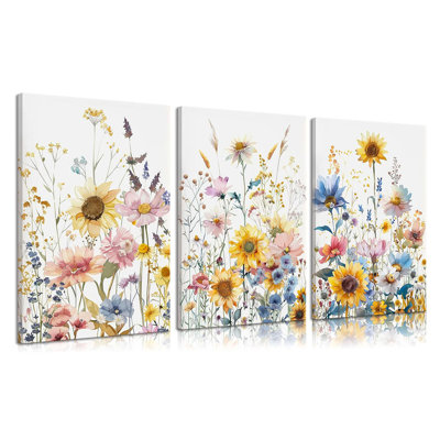 3 Piece Wrapped Canvas Print