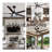 64'' Ceiling Fan With Led Lights