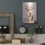 Art mural en métal Red Barrel Studio® «Flower Crown Airedale Terrier» par Furbaby Affiliates-1773043315