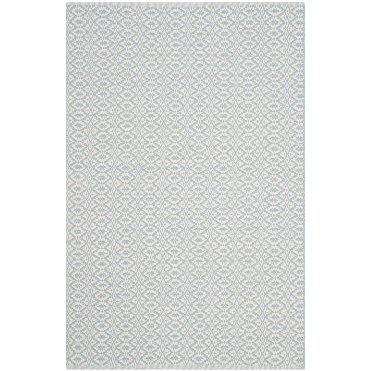 Whorton Hand Woven Cotton Ikat Rug