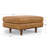 Morrison 33"W Upholstered Ottoman with Solid Wood Legs-1355206067