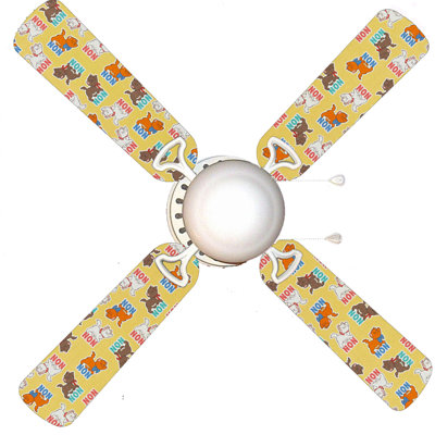 Ventilateur de plafond 4 pales 42 "