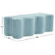 Sellma Chenille Bench