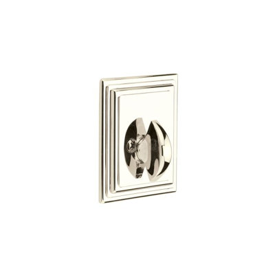 Wilshire Single Sided Deadbolt Unlacquered Brass Finish