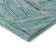 Premium Machine Washable Prisco Teal Rug