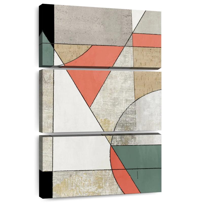 Avery Folding Together I, 38" H x 24" W